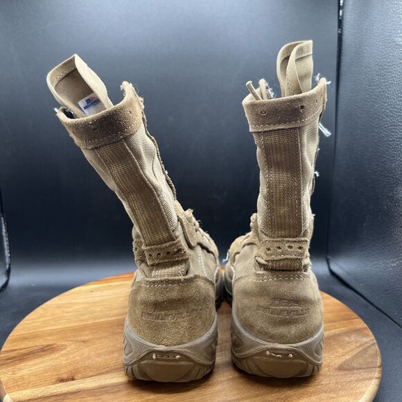 Belleville C320 Combat Boots Men Size 4.0 R Coyote Brown Suede Leather Lace Up - Picture 4 of 10